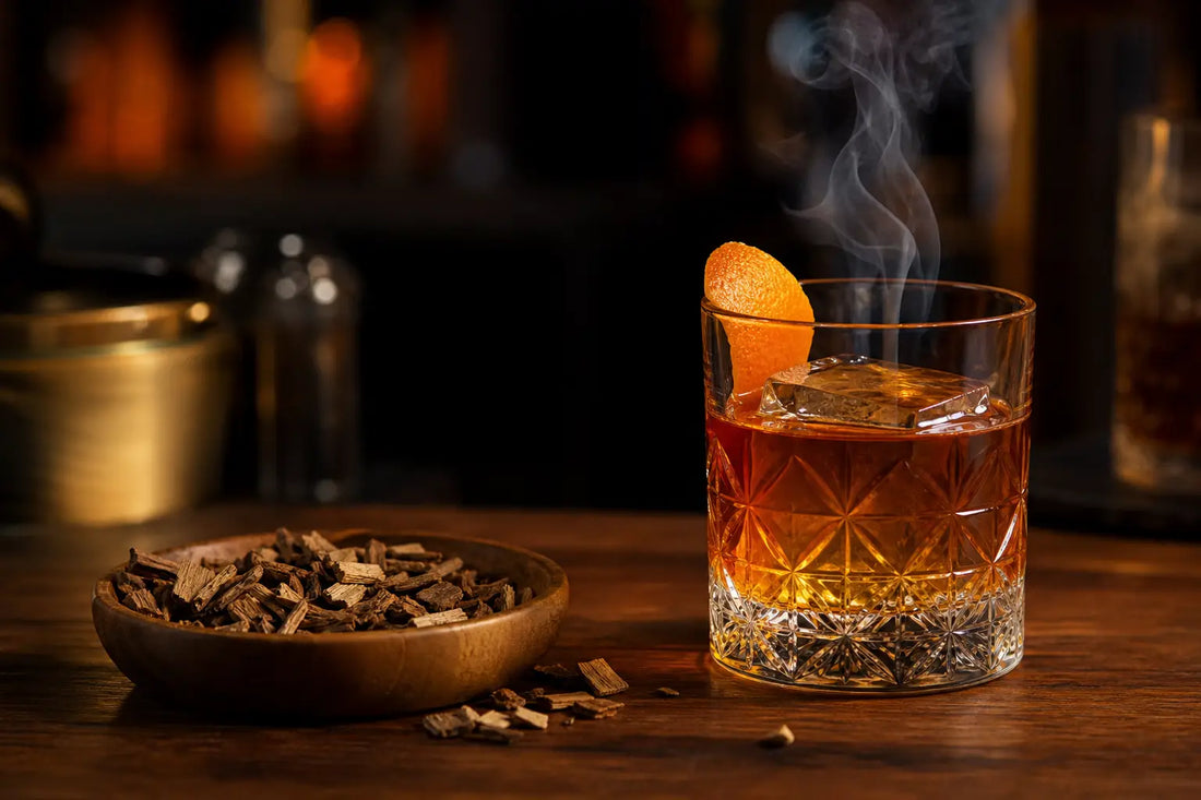 Férfi ajándék karácsonyra sógornak: whiskey füstölő szett