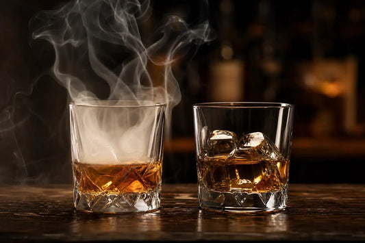 Füstölő koktél barackfa forgáccsal: édeskés füst - Smoking Spirit