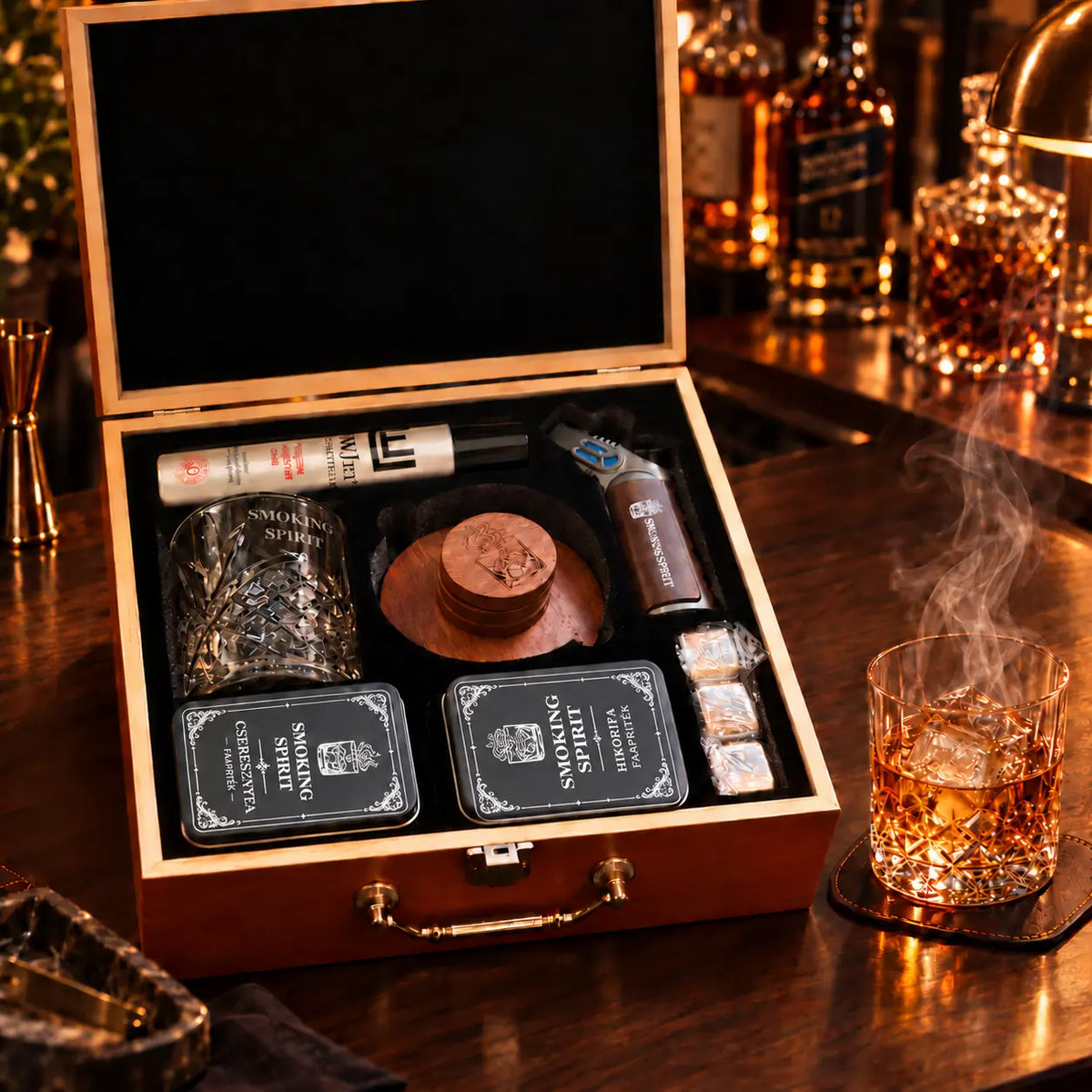 Set de Afumare Whiskey